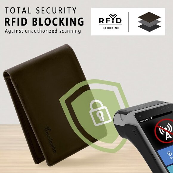 ⚡Travelambo Men Craze Horse Coffee Genuine Leather Handmade Stylish Wallet - Picture 6 of 9